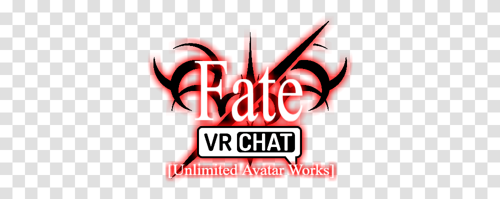 Fatevrchat Unlimited Avatar Works A World For All Fate Graphic Design, Text, Alphabet, Word, Urban Transparent Png