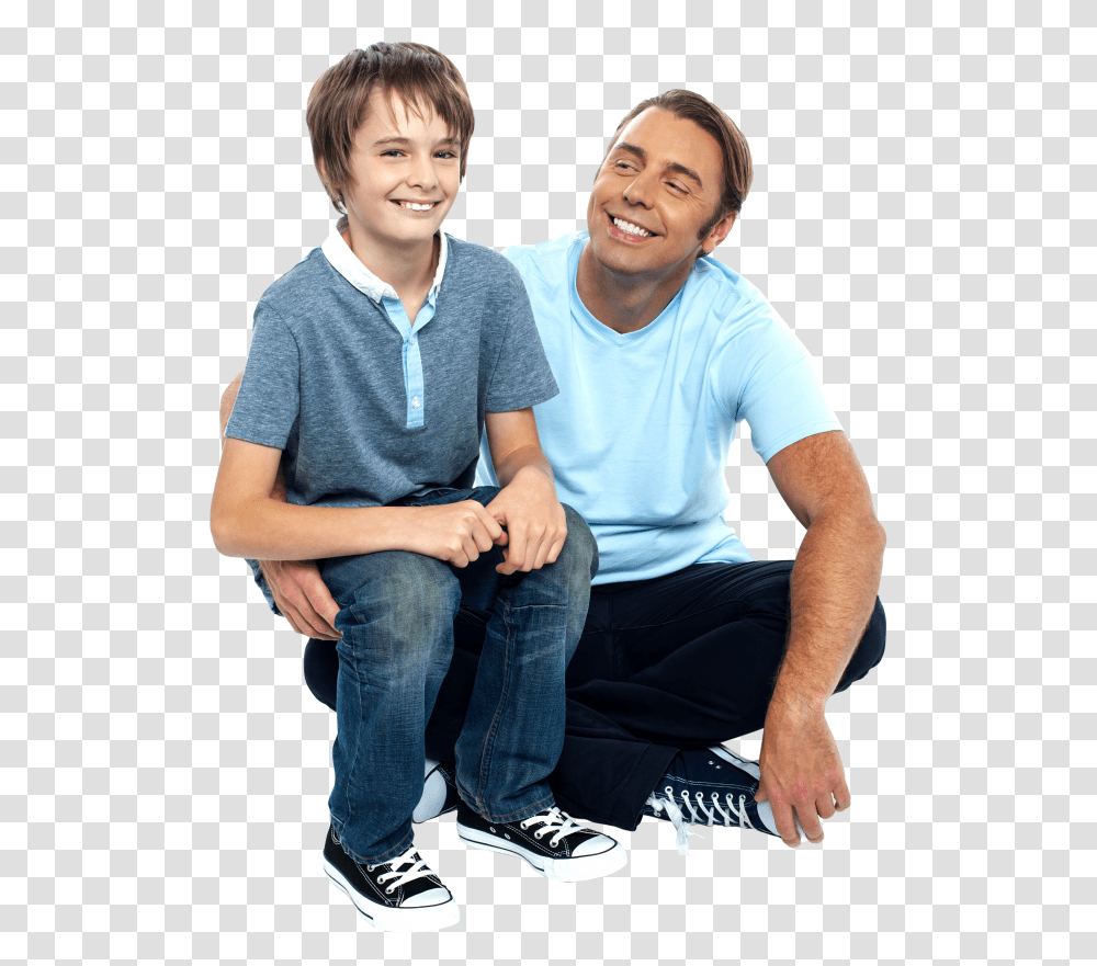 Father And Son Image Father And Son, Shoe, Footwear, Apparel Transparent Png