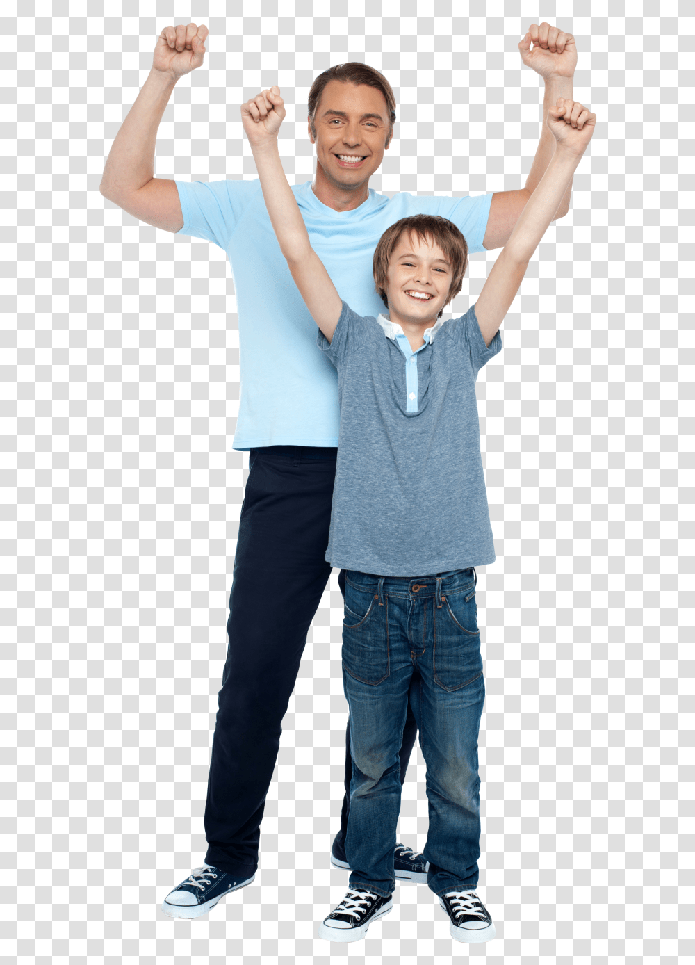 Father And Son Image Father And Son, Sleeve, Pants, Long Sleeve Transparent Png