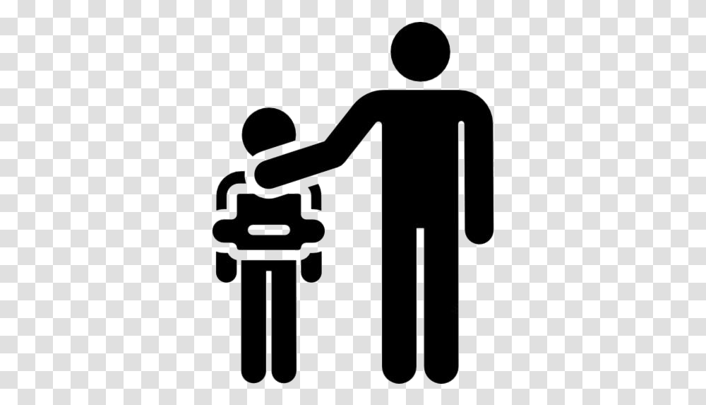 Father Cartoon Symbole Toilette Homme, Chair, Furniture, Light, Video Camera Transparent Png