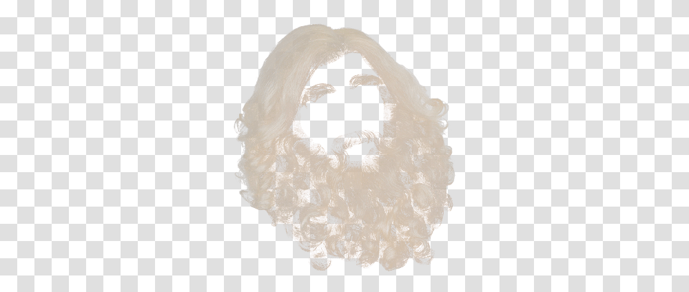 Father Christmas Beard And Hair Background Santa Beard, Fur, Bird, Animal, Head Transparent Png