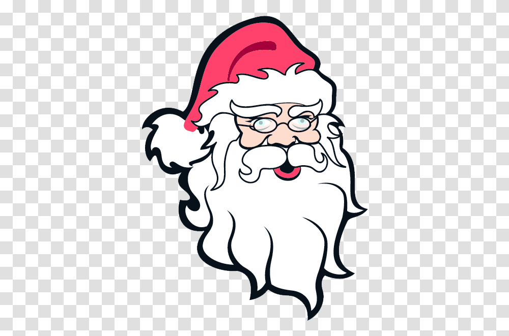 Father Christmas Face Clipart Santa Face, Head, Performer, Graphics Transparent Png
