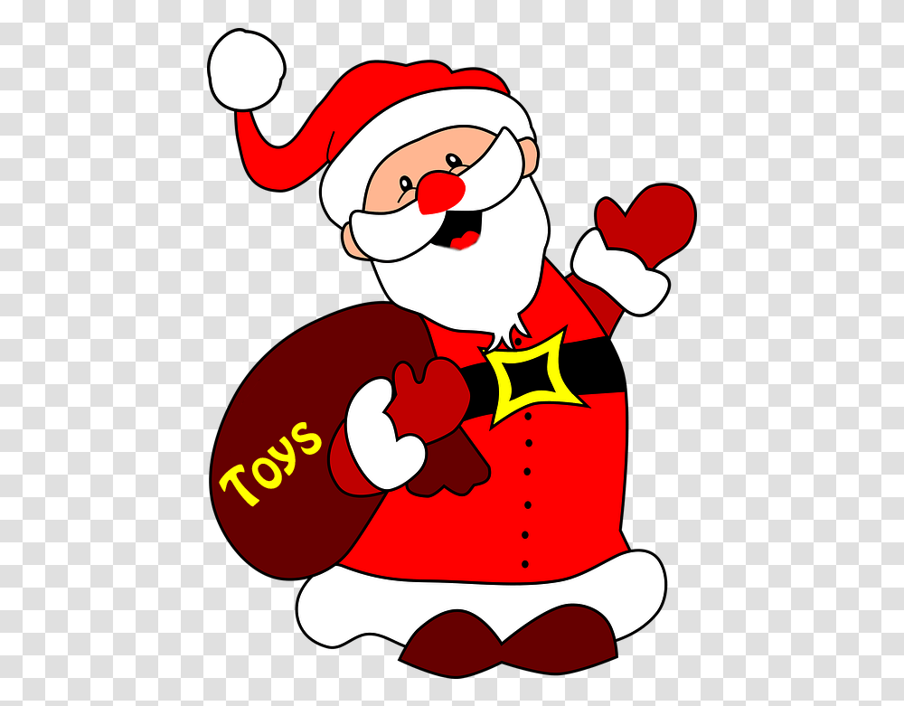 Father Christmas Toys Image Free Images Father Christmas With No Background, Elf, Chef, Performer Transparent Png