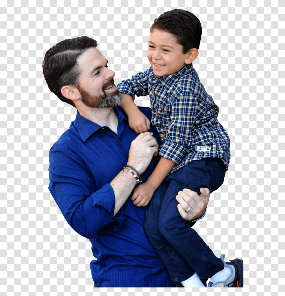 Father, Pants, Person, Jeans Transparent Png