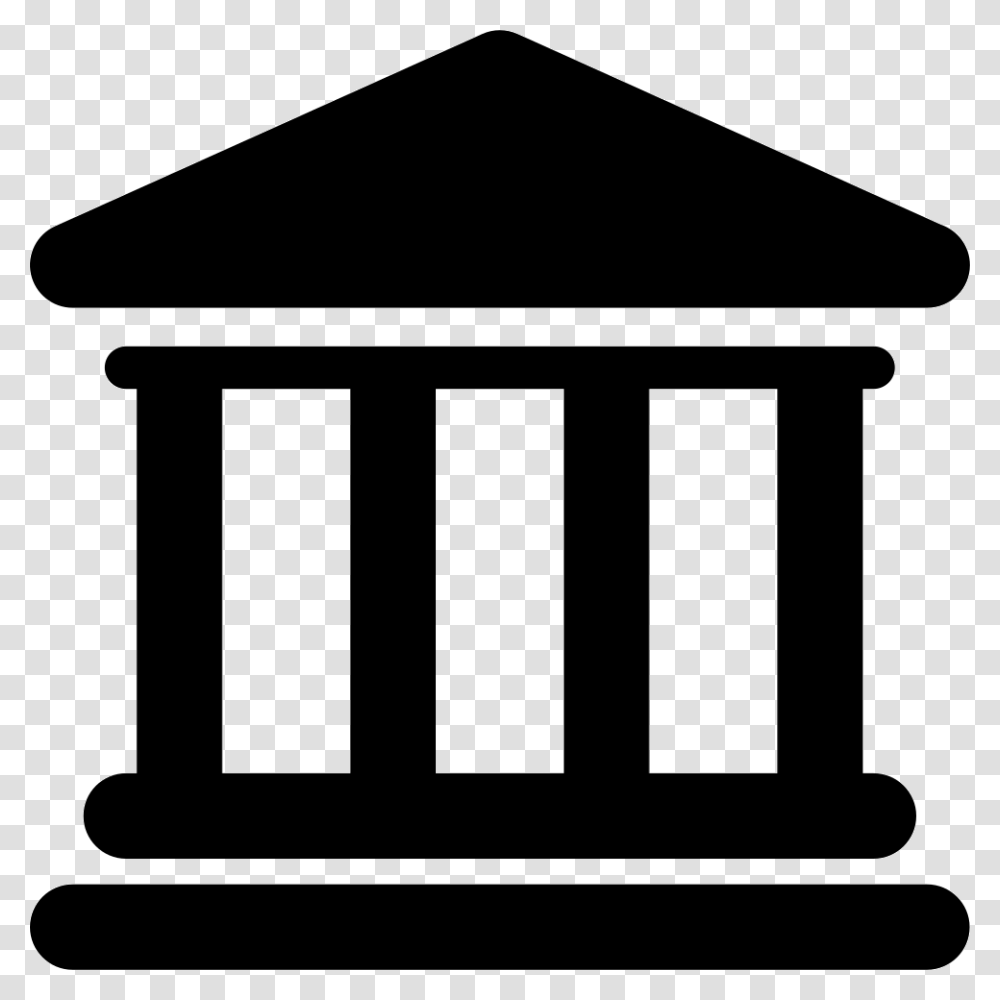 Father Daughter And Mother Vector Bank Building Icon, Architecture, Pillar, Column Transparent Png