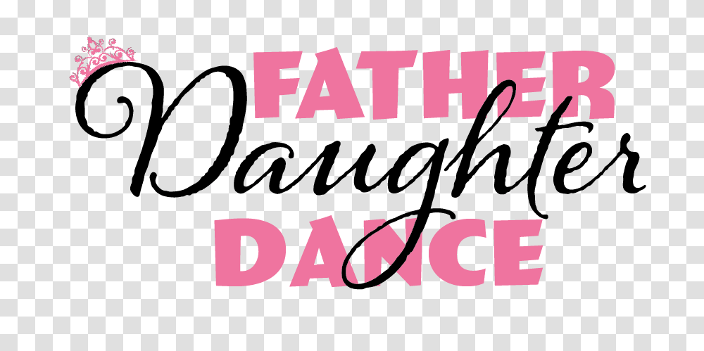 Father Daughter School Dance Clip Art, Word, Label, Alphabet Transparent Png