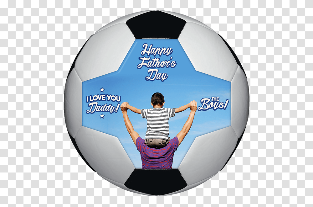 Father Day 2018 Soccer, Soccer Ball, Football, Team Sport, Person Transparent Png
