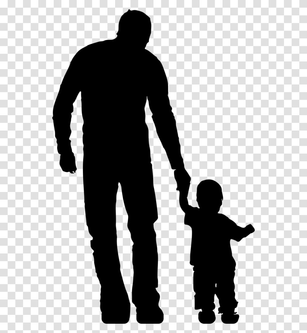 Father Father Son Silhouette, Gray, World Of Warcraft Transparent Png