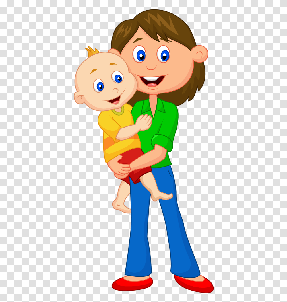 Father Mother Cartoon Clipart Download Keluarga Clipart, Person, Human, Hug, Female Transparent Png