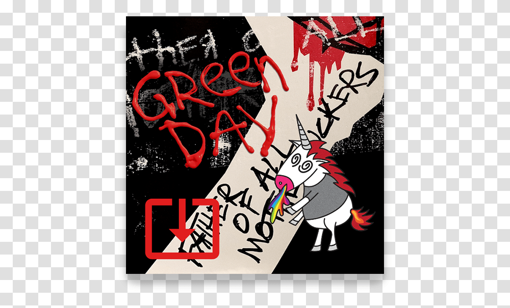 Father Of All Green Day, Label, Poster, Advertisement Transparent Png