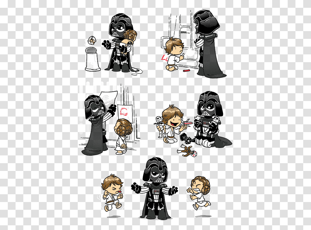 Fathers Day Star Wars, Comics, Book, Manga, Poster Transparent Png