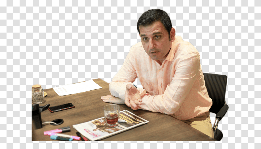 Fatih Portakal, Person, Furniture, Table, Wood Transparent Png