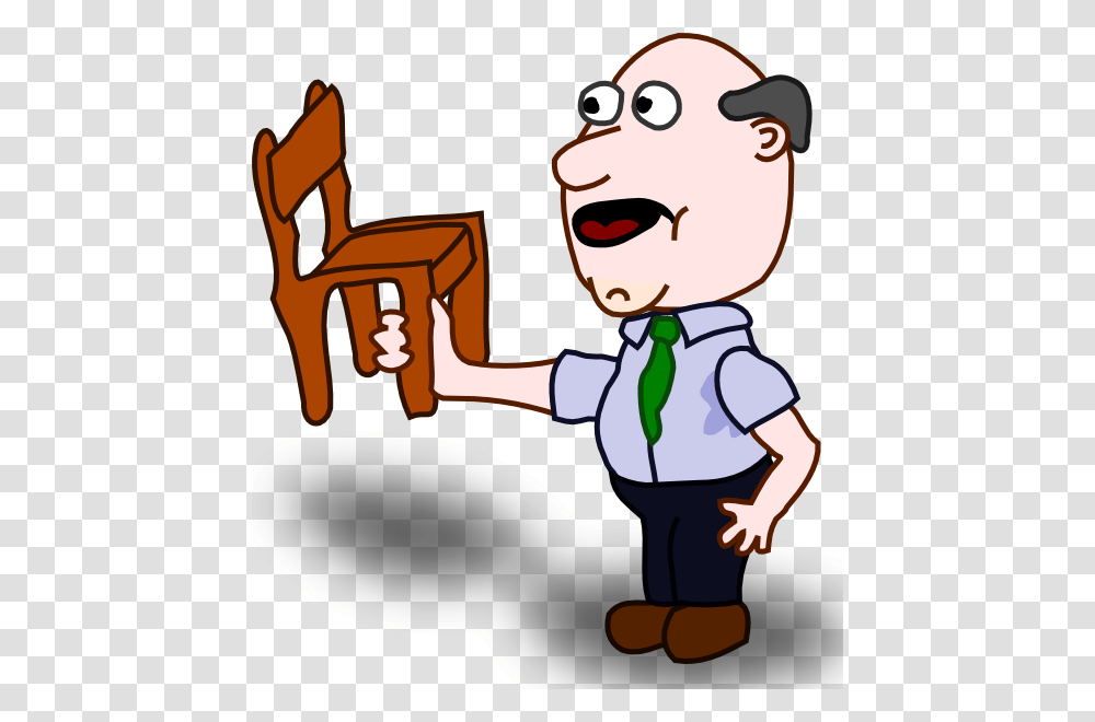 Fatman Holding A Chair Svg Clip Arts Man Holding A Map Clipart, Washing, Girl, Female, Plumbing Transparent Png