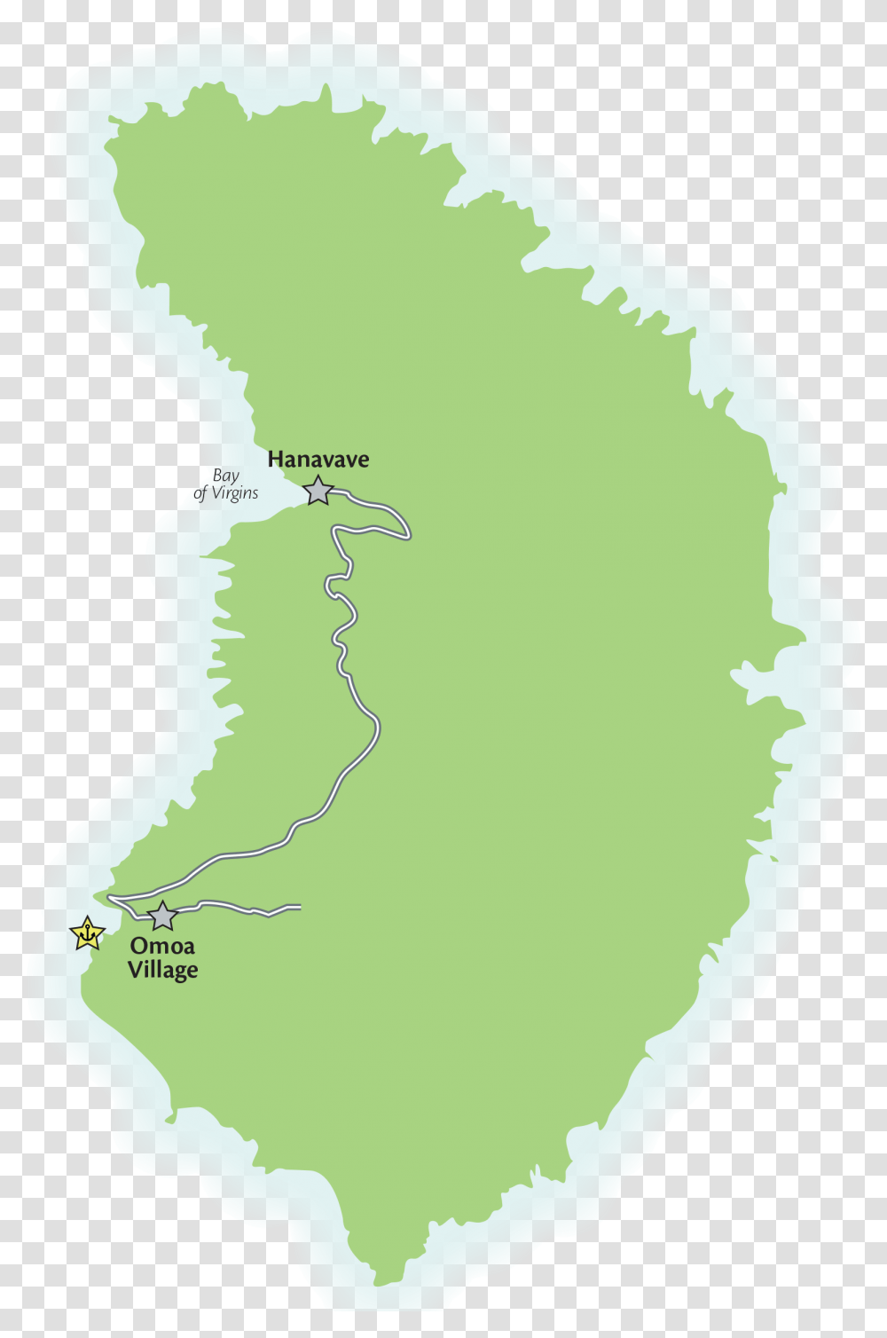 Fatu Hiva Port Map Map, Diagram, Atlas, Plot, Outdoors Transparent Png