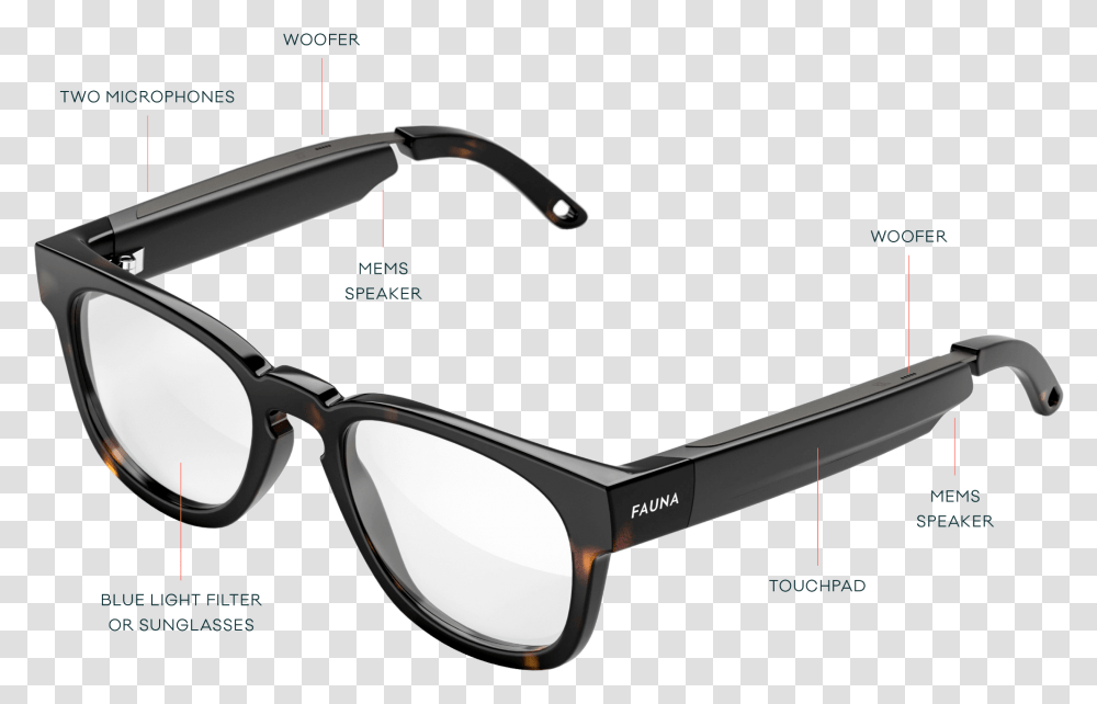 Fauna Audio Glasses Smart Glasses Listen To Music Via Oakley Tailspin, Accessories, Accessory, Sunglasses, Goggles Transparent Png