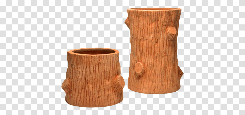 Faux Bois, Wood, Tree Stump, Pottery, Jug Transparent Png