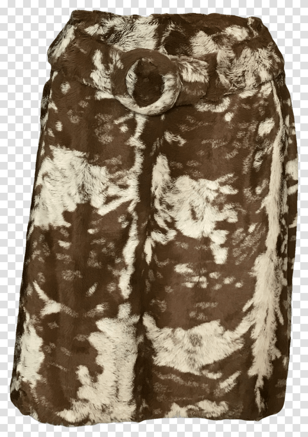 Faux Fur Animal Print Skirt By Oops, Clothing, Apparel, Shorts, Rug Transparent Png
