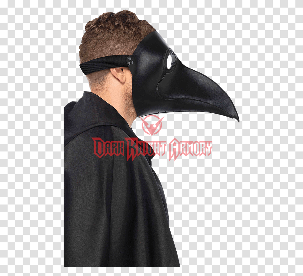 Faux Leather Plague Doctor Mask Download Costume Doctor Plague, Person, Hat, Cap Transparent Png