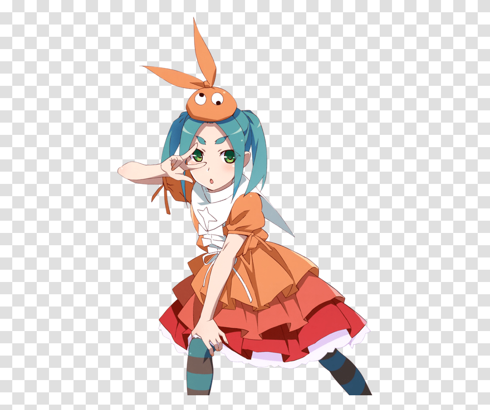 Favorite Anime Character Outfits Ononoki Monogatari, Comics, Book, Manga, Person Transparent Png