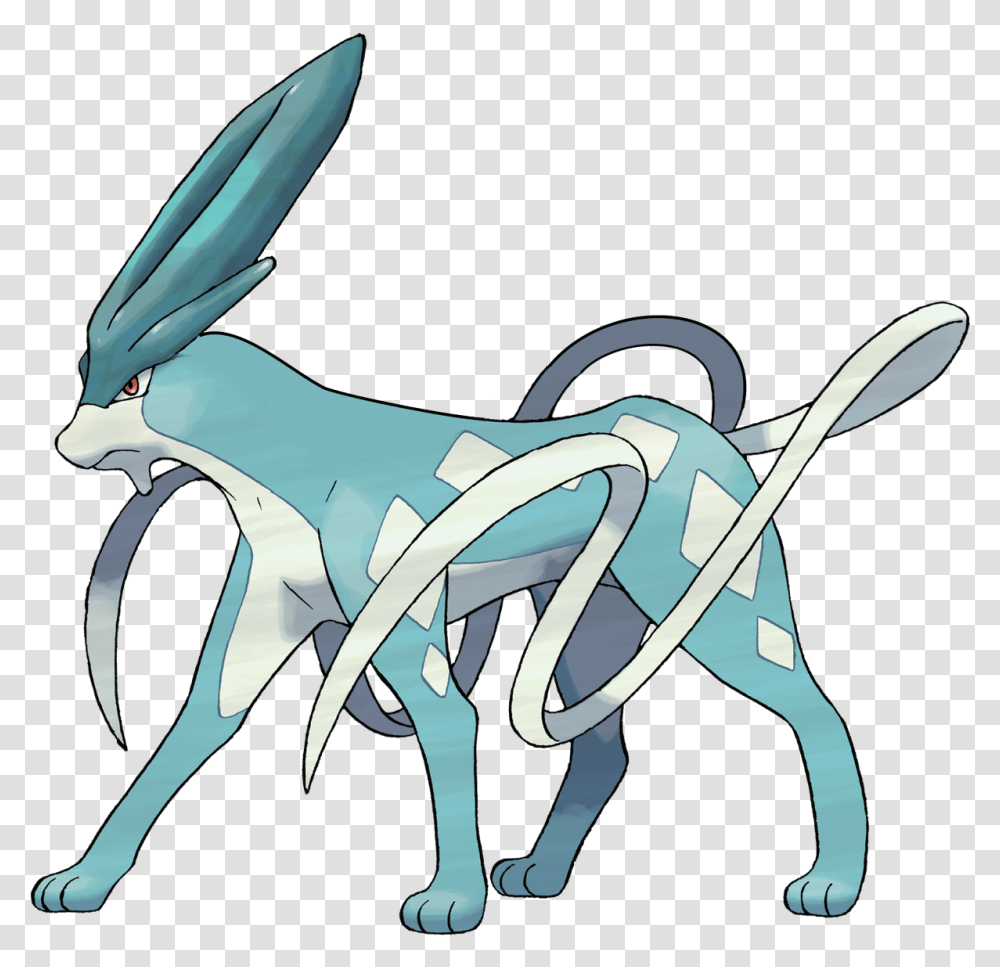 Favorite Characters Pokemon Suicune, Mammal, Animal, Kangaroo, Wallaby Transparent Png