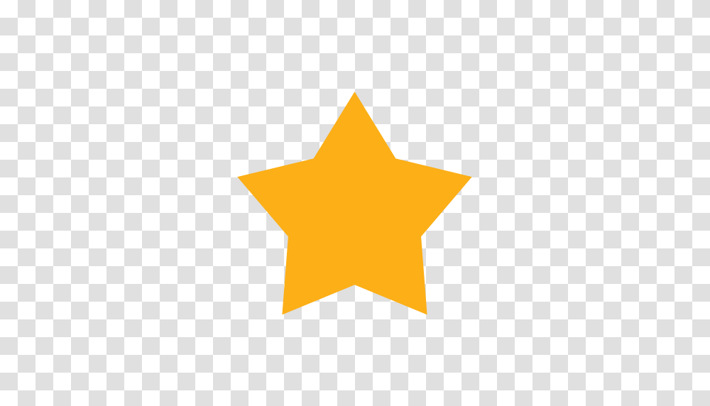 Favorite Five Point Gold Star Icon, Star Symbol, Cross Transparent Png