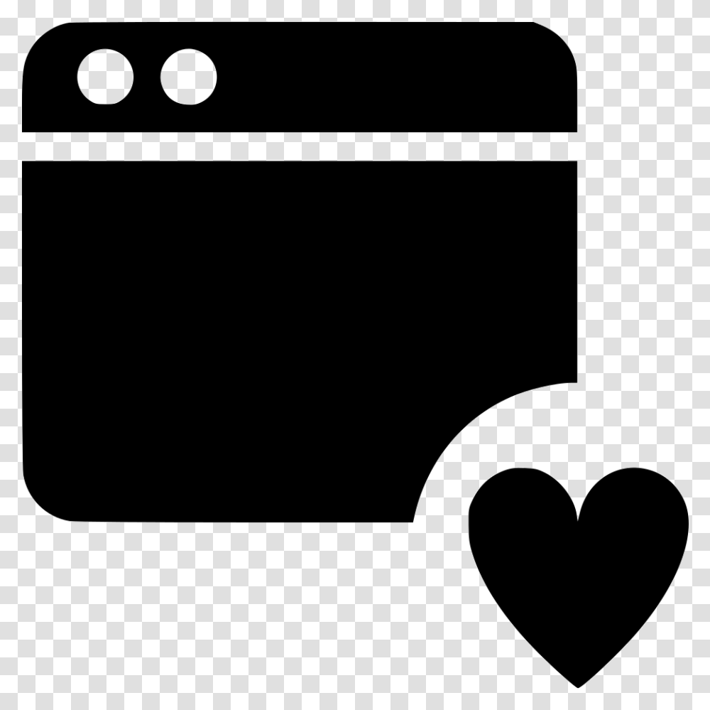 Favorite Heart Heart, Stencil Transparent Png