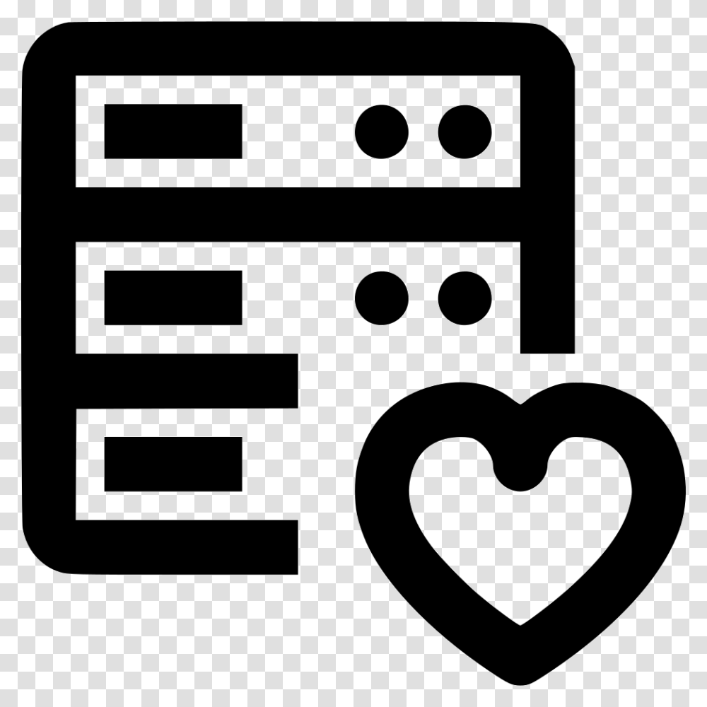 Favorite Heart Icon Free Download, Domino, Game, Stencil Transparent Png