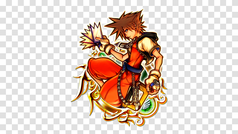 Favorite Kingdom Hearts Medal Collection Sora Logo, Person, Graphics, Poster, Advertisement Transparent Png