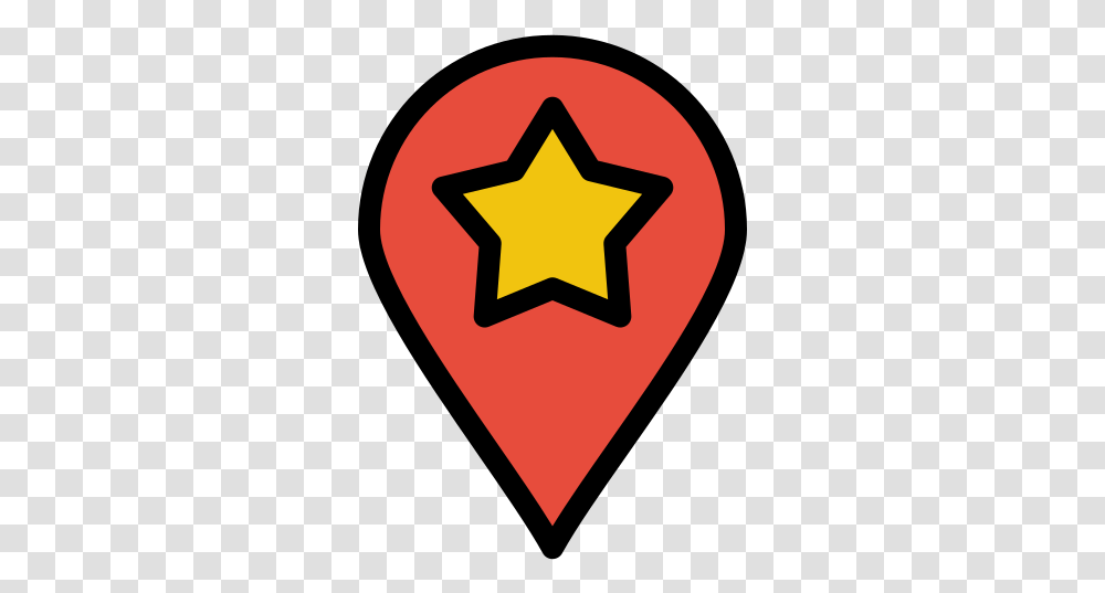 Favorite Location Place Map Free Travel Pin, Plectrum, Symbol, Star Symbol, Hand Transparent Png