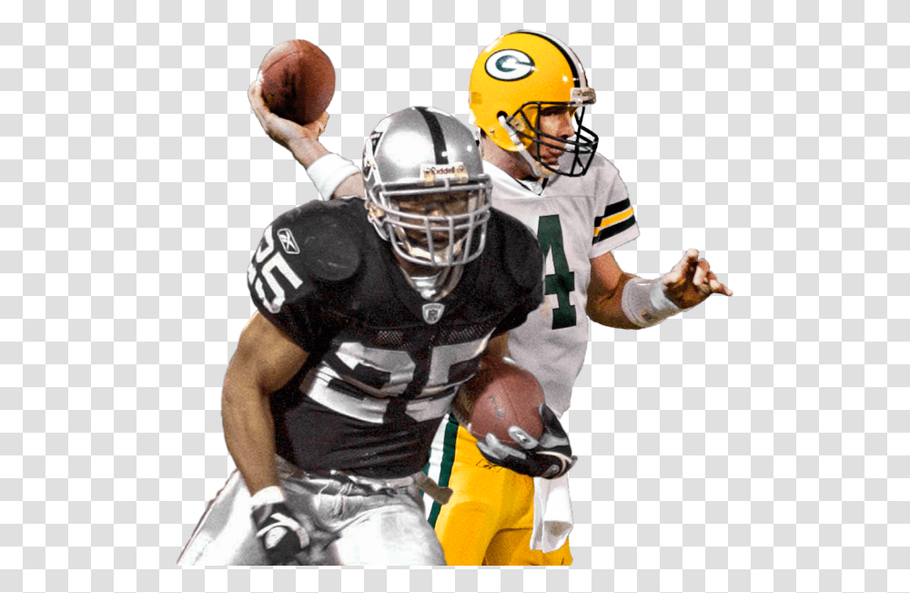 Favrequots Legendary Mnf Game After His Dad Passed Away Sprint Football, Apparel, Helmet, Person Transparent Png
