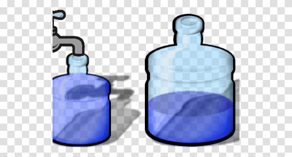 Fawcet Clipart Bucket Full Water, Bottle, Plastic, Water Bottle, Jug Transparent Png