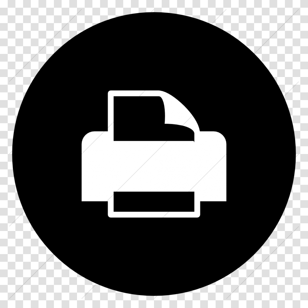 Fax Icon Black And White Circle Vk Icon, First Aid, Paper, Tabletop, Furniture Transparent Png