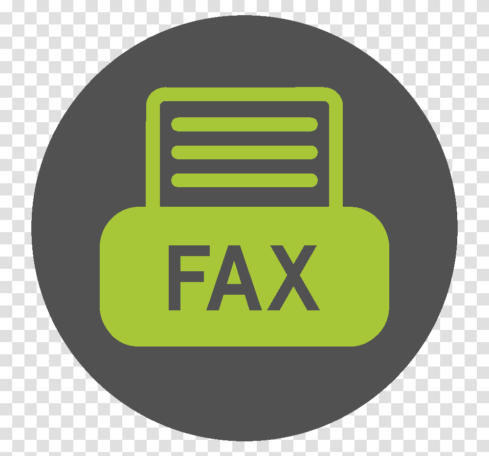 Fax Icon Circle, Label, First Aid, Logo Transparent Png