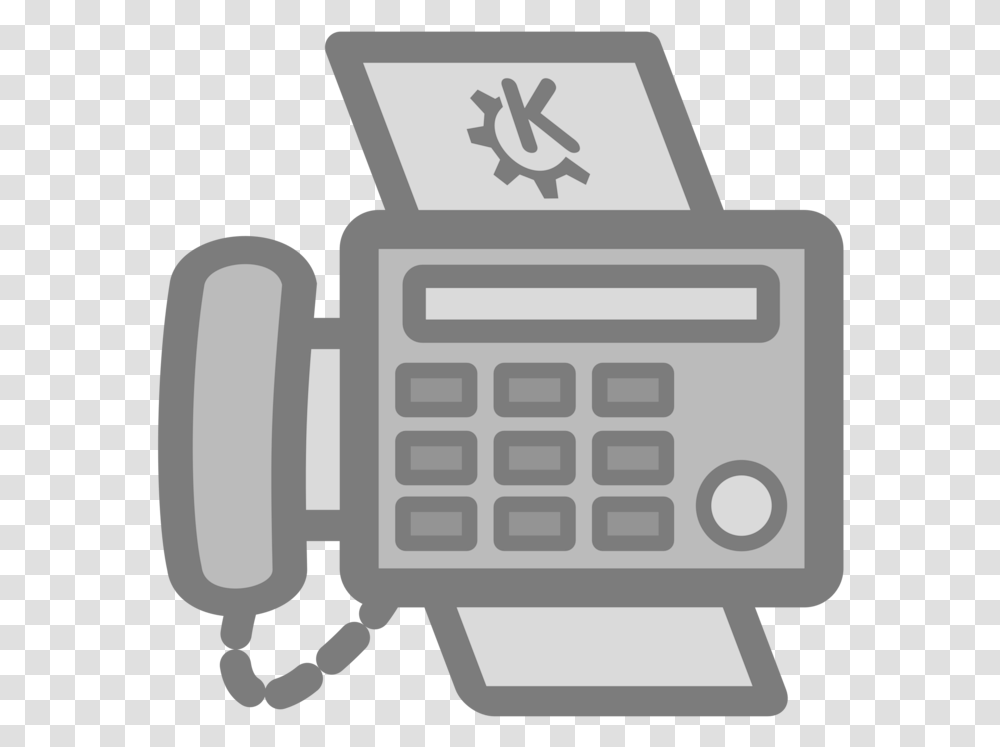 Fax Machine, Electronics, Calculator Transparent Png