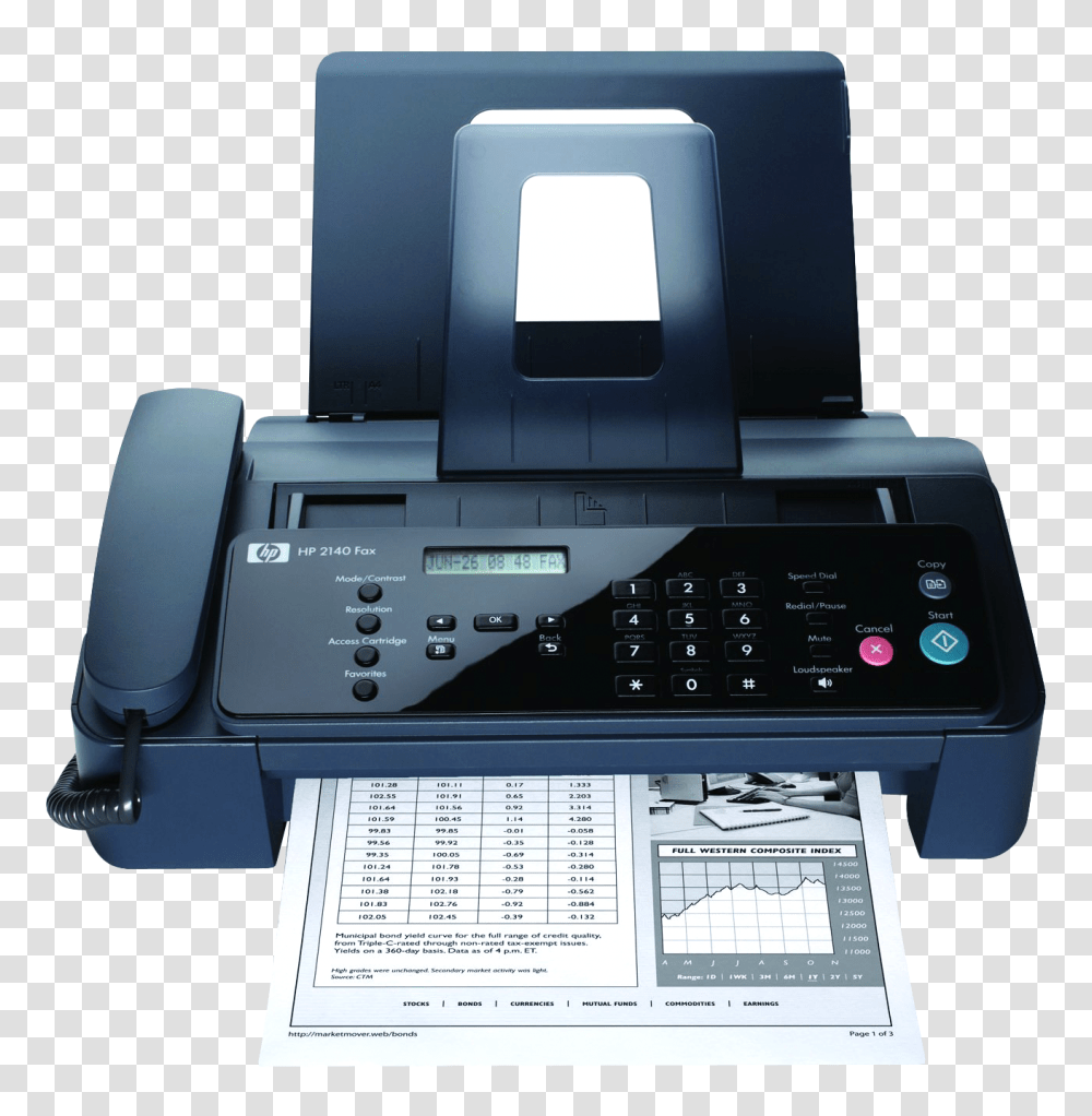 Fax Machine Image, Electronics, Printer, Camera Transparent Png