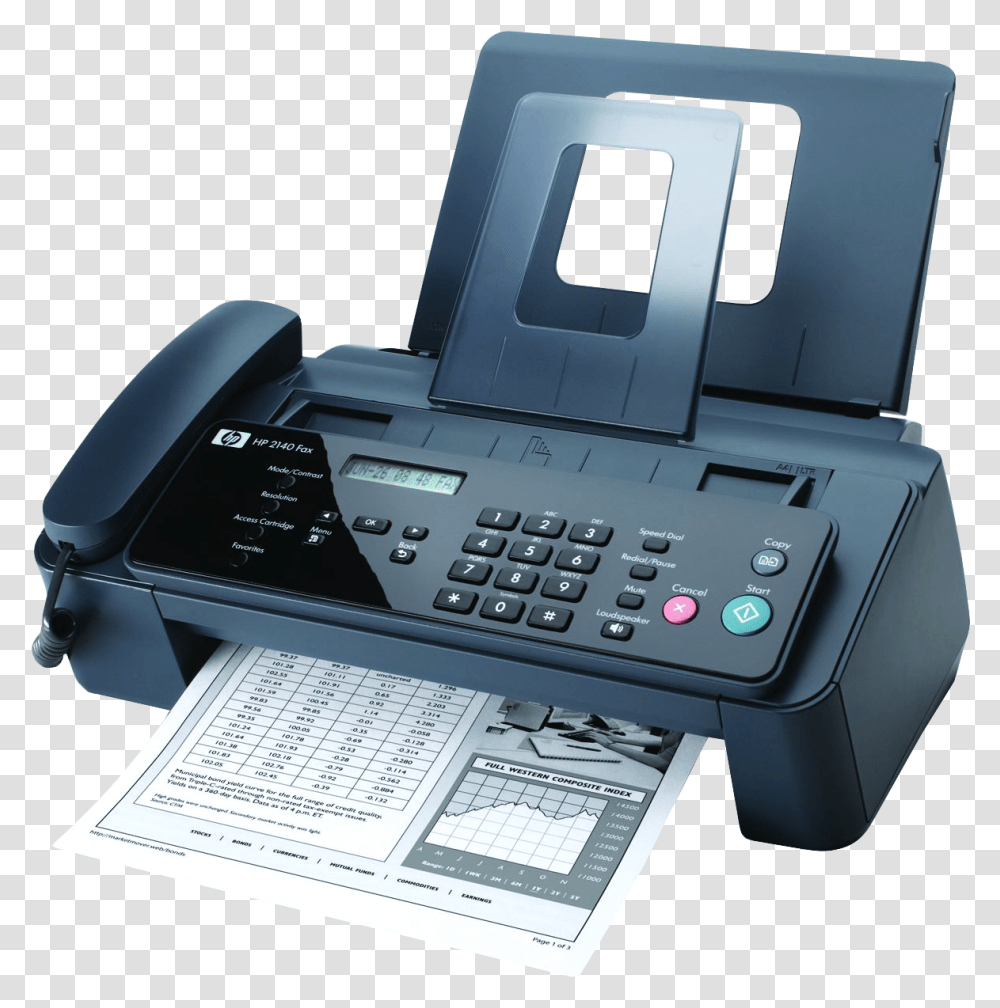 Fax Machine Image, Printer, Computer Keyboard, Computer Hardware, Electronics Transparent Png
