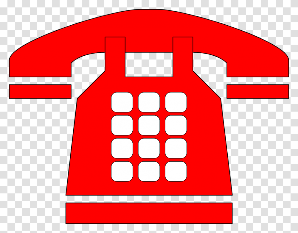 Fax Vector Telephone Red Phone Icon Vector, Electronics, Calculator, Dial Telephone Transparent Png