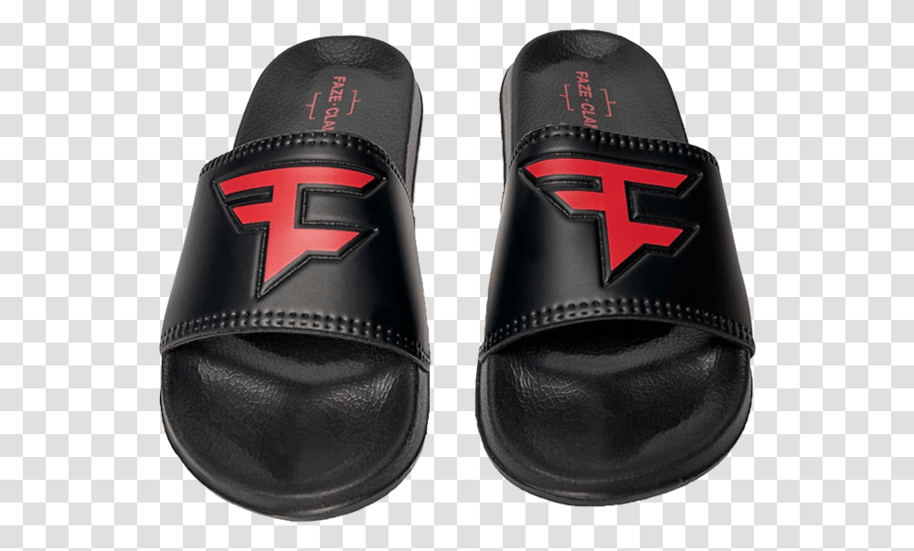 Faze Clan Logo Slides, Apparel, Shoe, Footwear Transparent Png