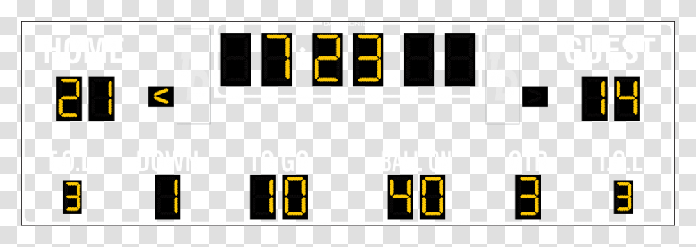 Fb, Scoreboard Transparent Png