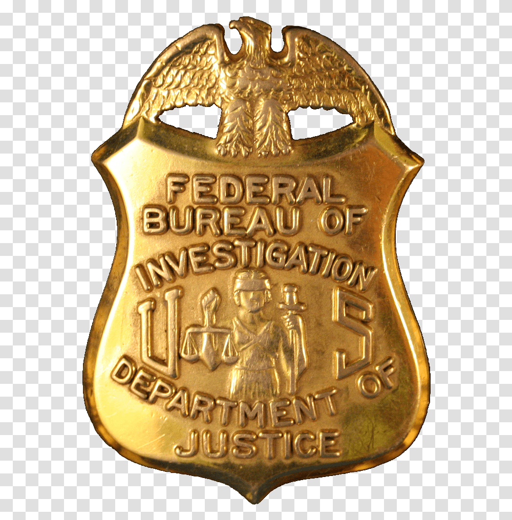 Fbi Counterintelligence Division Federal Bureau Of Investigation Badge, Logo, Symbol, Trademark, Wristwatch Transparent Png