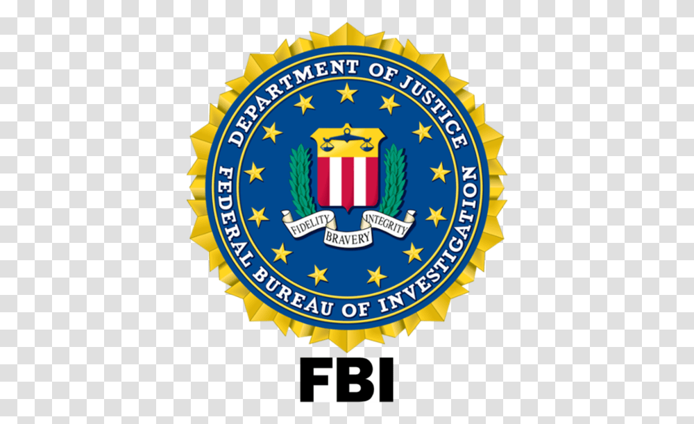 Fbi Fbi Seal, Logo, Trademark, Badge Transparent Png