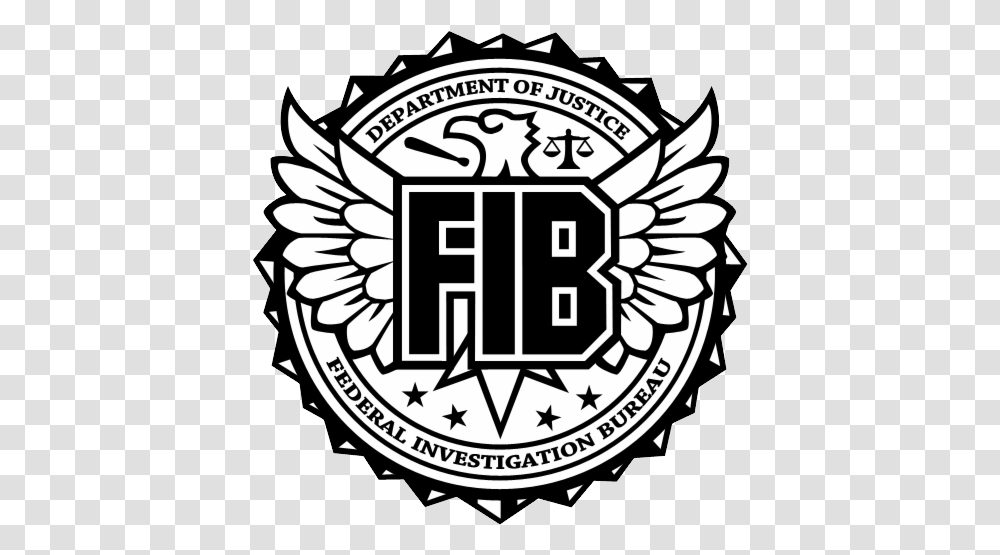 Fbi Fib Gta, Emblem, Symbol, Logo, Trademark Transparent Png