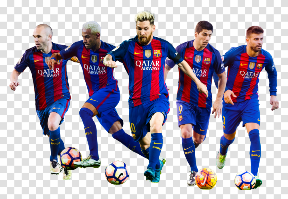 Fc Barcelona 2017, Person, Human, People, Soccer Ball Transparent Png