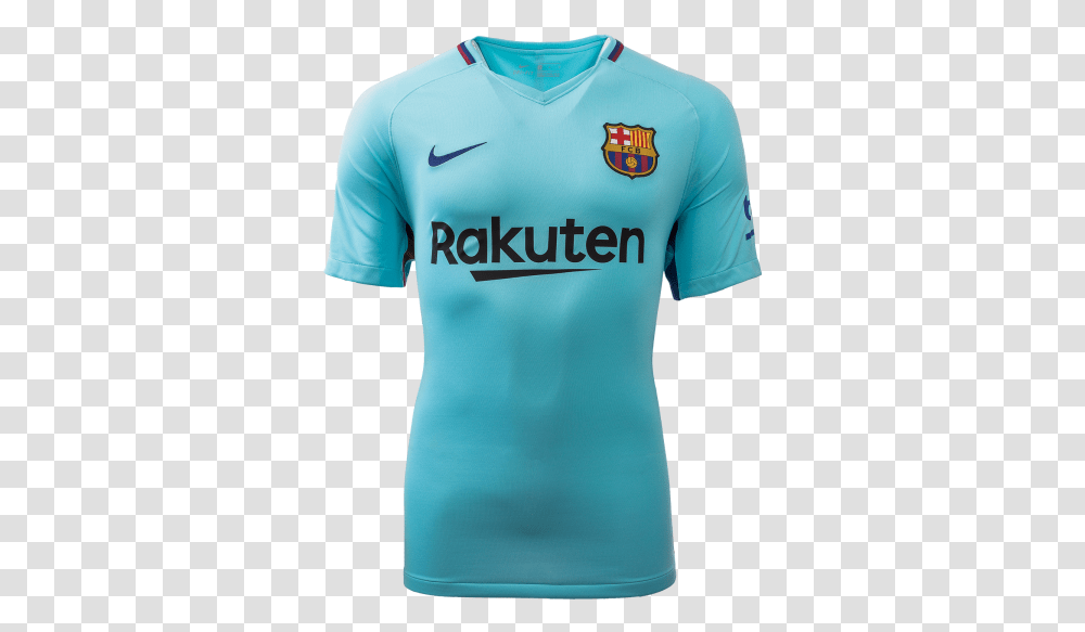 Fc Barcelona Away Jersey 201718 Ez Football Camiseta Fc Barcelona 2018, Clothing, Apparel, Shirt Transparent Png