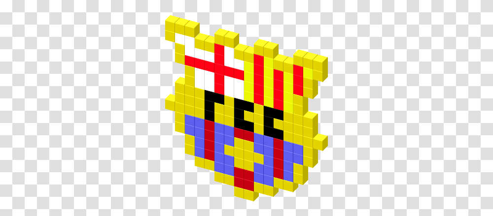 Fc Barcelona Favicon Vertical, Graphics, Art, Pac Man Transparent Png