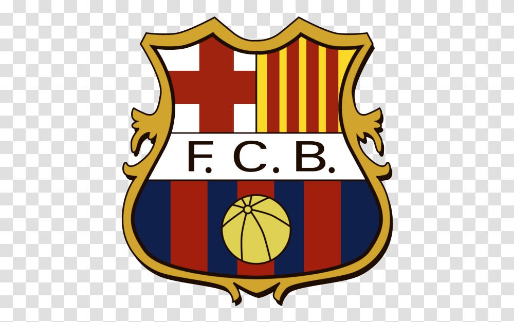 Fc Barcelona Fc Barcelona Logo 1910, Shield, Armor Transparent Png