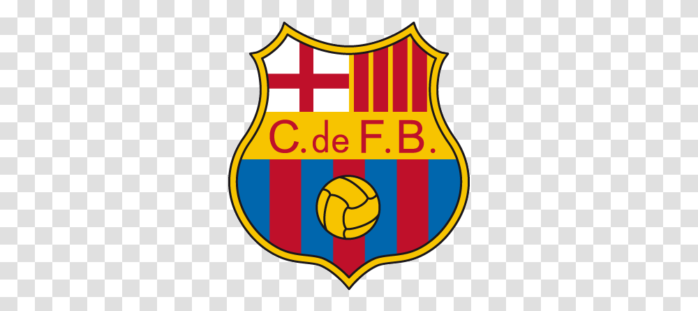 Fc Barcelona Logo Barcelona Old Logo, Armor, Shield Transparent Png