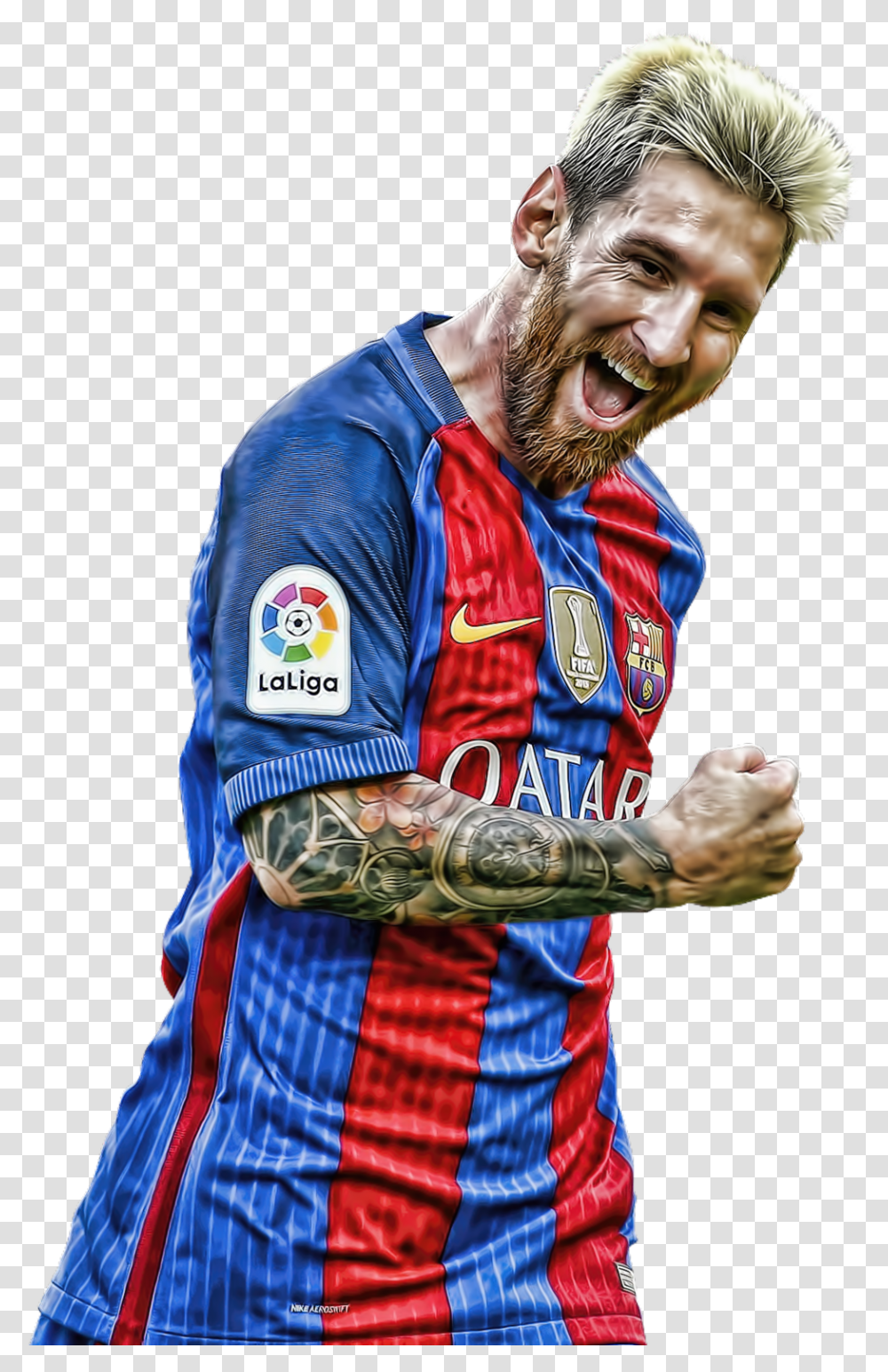 Fc Barcelona Messi Messi Clipart, Skin, Person, Sleeve Transparent Png