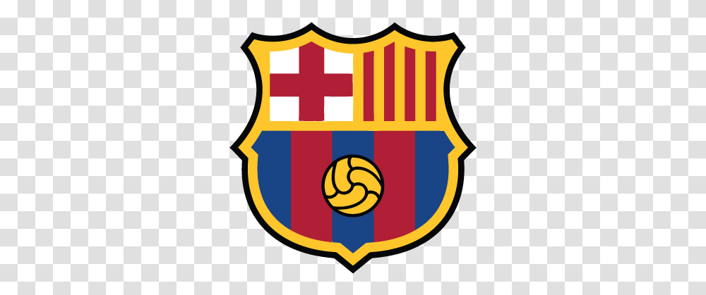 Fc Barcelona New Logo In Logo Do Barcelona, Shield, Armor Transparent Png
