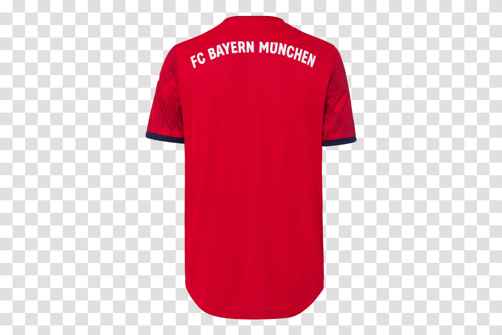 Fc Bayern Shirt Home Women Football 1819 Polo Shirt, Apparel, Jersey, T-Shirt Transparent Png